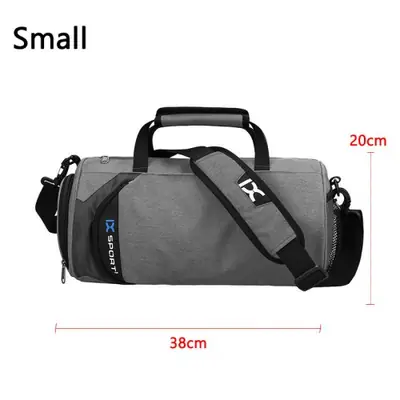 Image de Sac de Sport Séparé Sec & Humide - Idéal pour Fitness, Natation et Voyage