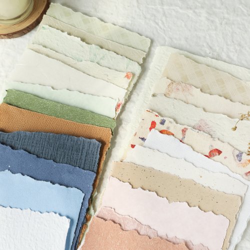 Zdjęcie Vintage Papier do Scrapbookingu – 32 Sztywne Strony w Pakiecie