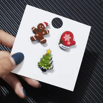 Image de Broches de Noël - Ensemble de 3 Pièces Élégantes