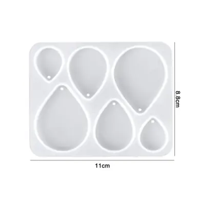 Image de Moule Silicone Pendentif Résine - Création Bijoux Facile