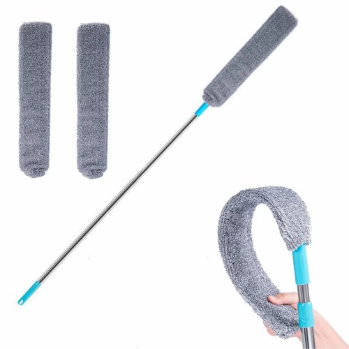 Immagine di 1 pz mop con manico lungo staccabile pavimento pulizia del soffitto mop letto fondo detergente per la polvere strumenti per la pulizia della casa