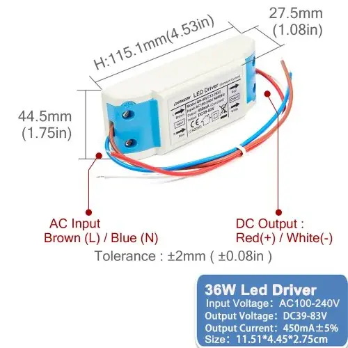 450mA DC39-83V