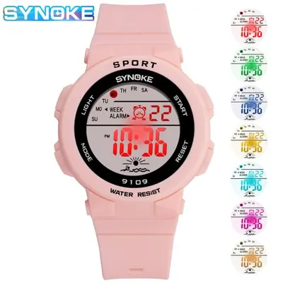 Image de Montre Sport Électronique Enfant - Colorée & Étanche