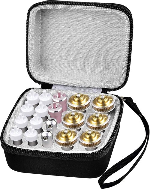 Image of Universal Protective Case for Cricut Maker Blades, Explore DeepCut, Bonded Fabric, QuickSwap Tips, Silhouette Cameo 3 & 4, and Cricut Tools – Durable Storage Solution for Crafters