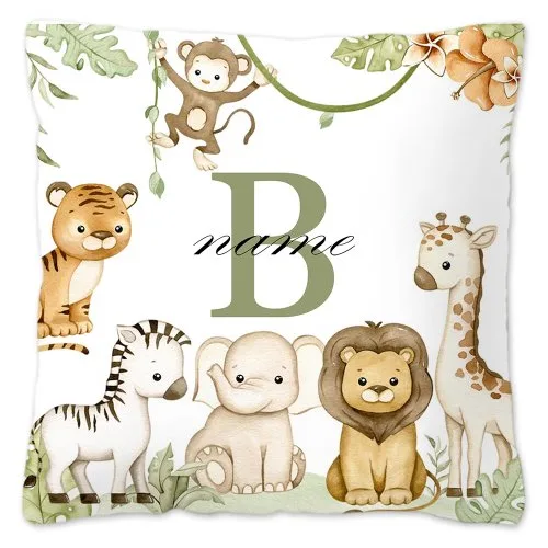 Letter B met naam