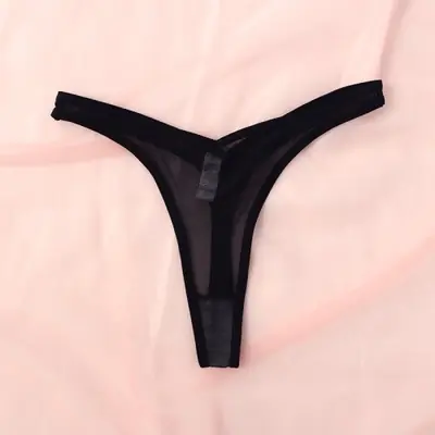 Image de Tangas Sexy Translucides Sans Couture