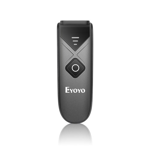 Image of Compact 2D Barcode Scanner with USB, Bluetooth & Wireless 2.4GHz Connectivity – 1D QR PDF417 Reader for iPad, iPhone, Android Tablets, and PC
