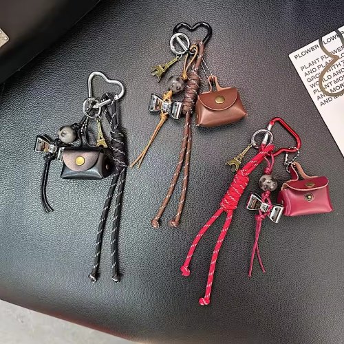 Image of Creative Sweet Cool Style Fashion Bag Hanging Decoration for Phone Case, Pendant, Keychain, and Accessory Chain