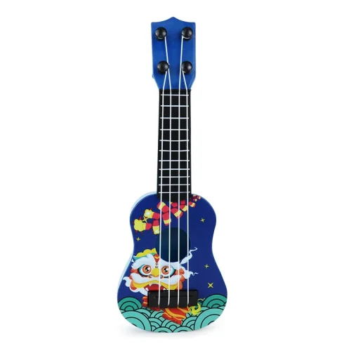 Afbeelding van Mini-gitaar 4-snarige klassieke ukelele gitaar speelgoed muziekinstrumenten voor kinderen kinderen beginners vroeg onderwijs kleine gitaar