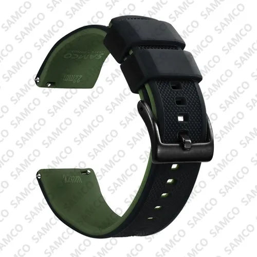Zwart legergroen groen 2