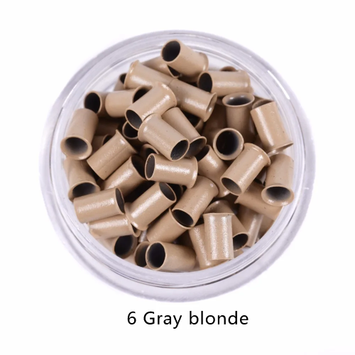 Image de Micro Anneaux Cuivre pour Extensions de Cheveux - 1000 Pièces