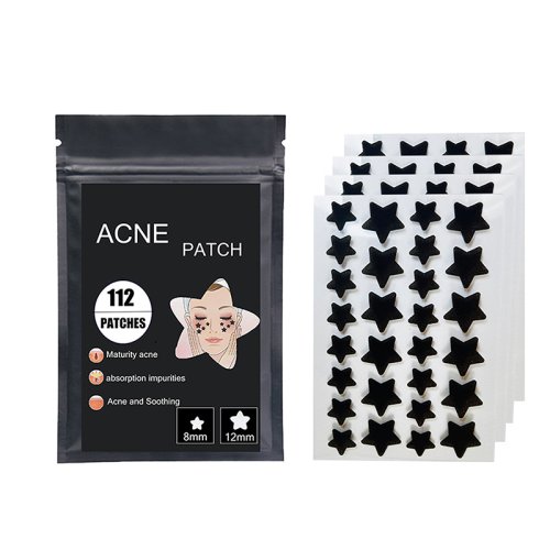 Afbeelding van Natuurlijke, Kleurrijke en Onzichtbare Acne Verwijdering Stickers voor Gezichtsplezier – Huidverzorging met Make-up Effect