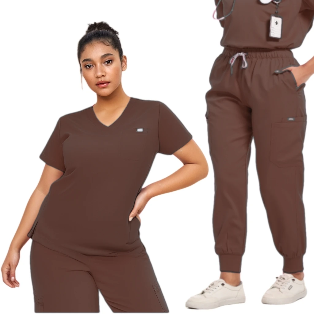 Immagine di Scrubs Professionali per Infermieri e Medici - Stile Minimalista