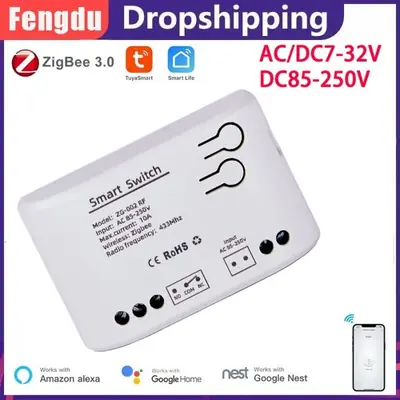 Image de Relais Intelligent Zigbee Tuya 1 Canal