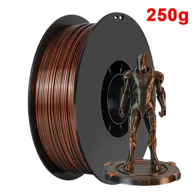Image de Filament PLA Duo Couleur Bleu/Rouge 1.75mm - 250g