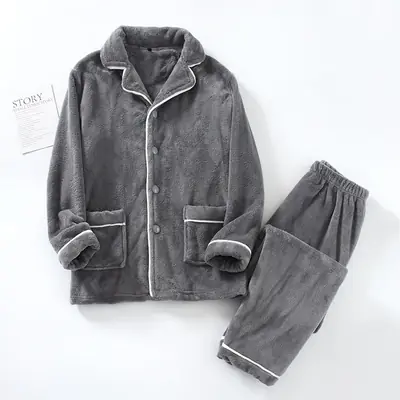Image de Pijama Homme Flanelle Chauffant - Automne/Hiver