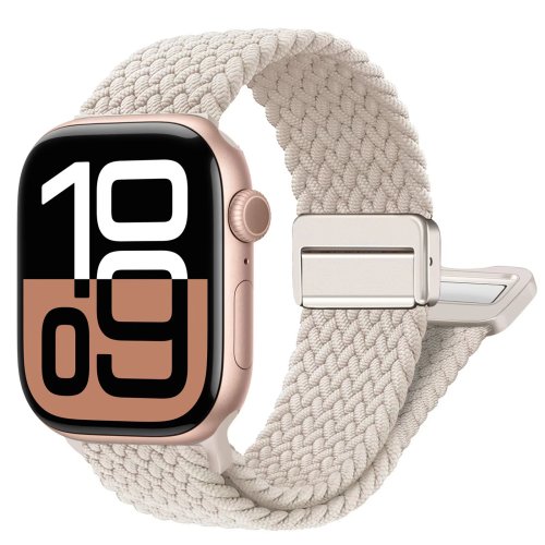Afbeelding van Stijlvolle gevlochten band voor Apple Watch