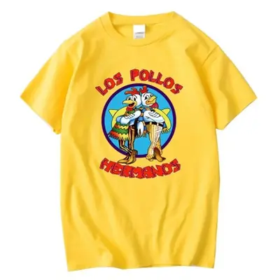Image de T-Shirt Homme Breaking Bad Los Pollos – Imprimé Décontracté