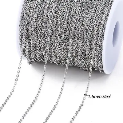 Image de Chaîne Perlée Or 2m - Bijoux DIY