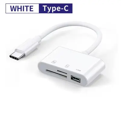 Image de Lecteur USB-C pour Cartes SD/TF - Haute Vitesse