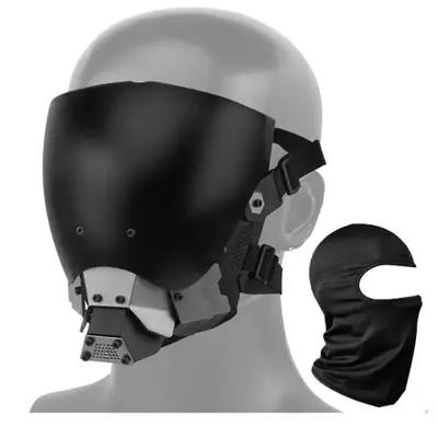 Image de Masque Cyberpunk Techwear - Style Futuriste pour Cosplay & Festivals