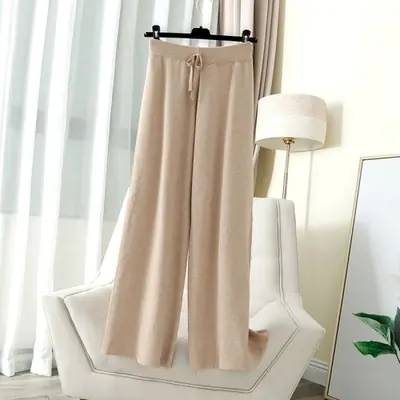 Image de Pantalons Hauts Élastiques Chauds & Chic