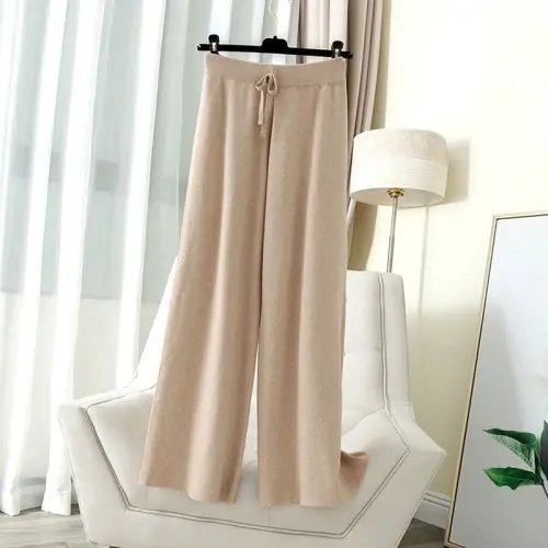 Image de Pantalons Hauts Élastiques Chauds & Chic