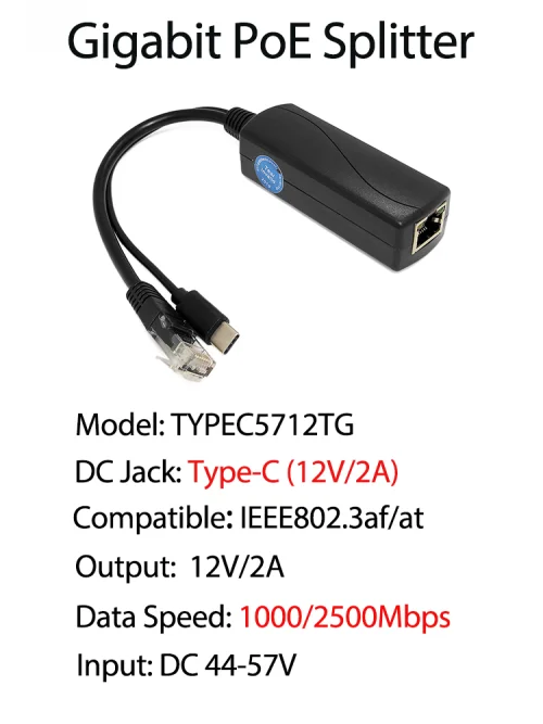 Type-C(12V 2A)