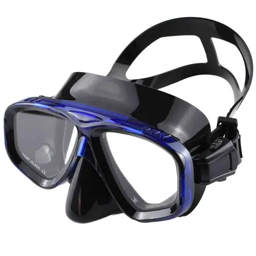 Image de Masque de Plongée Ultra Clair avec Lentille Verre Trempé