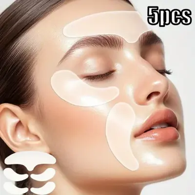 Image de Patch Anti-Rides Silicone Réutilisable - Lifting Naturel Visage & Cou