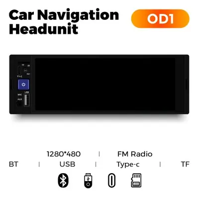 Image de Autoradio Android 6.86'' avec Bluetooth, CarPlay, USB-C et FM