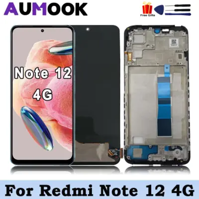 Image de Écran AMOLED pour Xiaomi Redmi Note 12 4G - Remplacement LCD