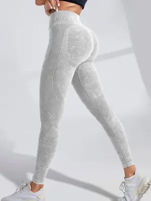 Leggings Yoga Haute Taille Sans Couture - Lifting Hanches