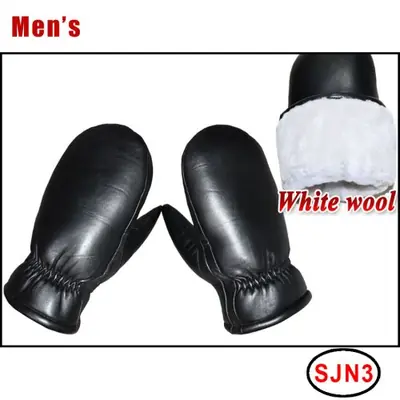 Image de Gants en Laine de Mouton Chauds & Résistants au Froid