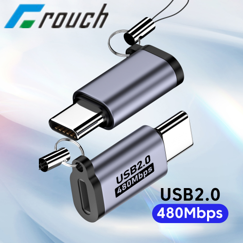 Afbeelding van Micro USB naar USB-C Adapter, Mini USB naar USB-C Oplader en Gegevenstransfer Connector met 480 Mbps Snelheid, USB-C naar Lightning Adapter voor iPhone en Android Telefoons