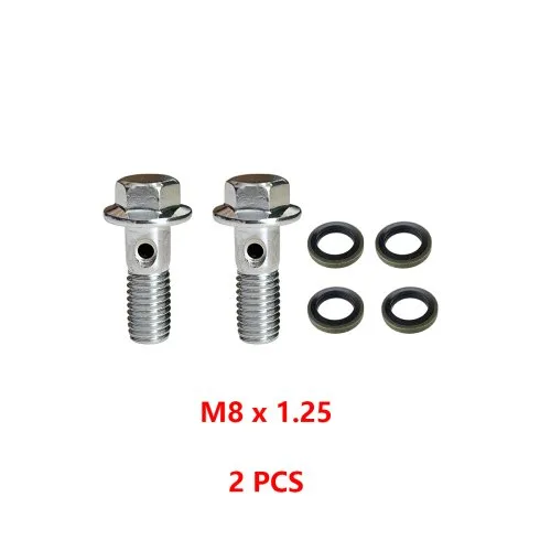 IJzer M8 X1.25 zilver
