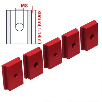 Image de Guide de coupe T30 en aluminium avec curseur 500mm