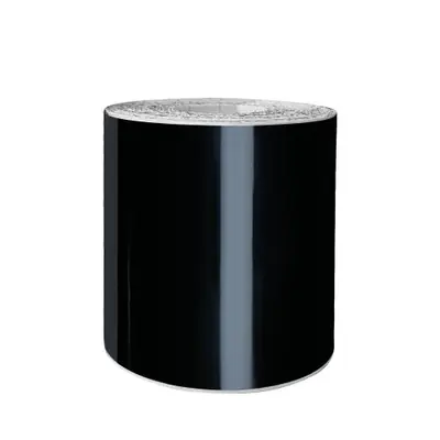 Image de Protection de Porte Voiture Vinyle Noir Brillant