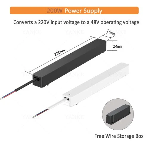 Potencia suministro 200W