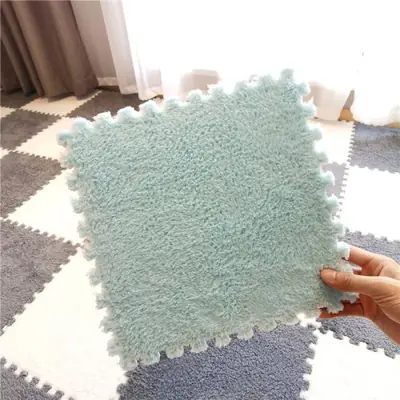Tapis de Jeu Peluche Douce 30x30 cm