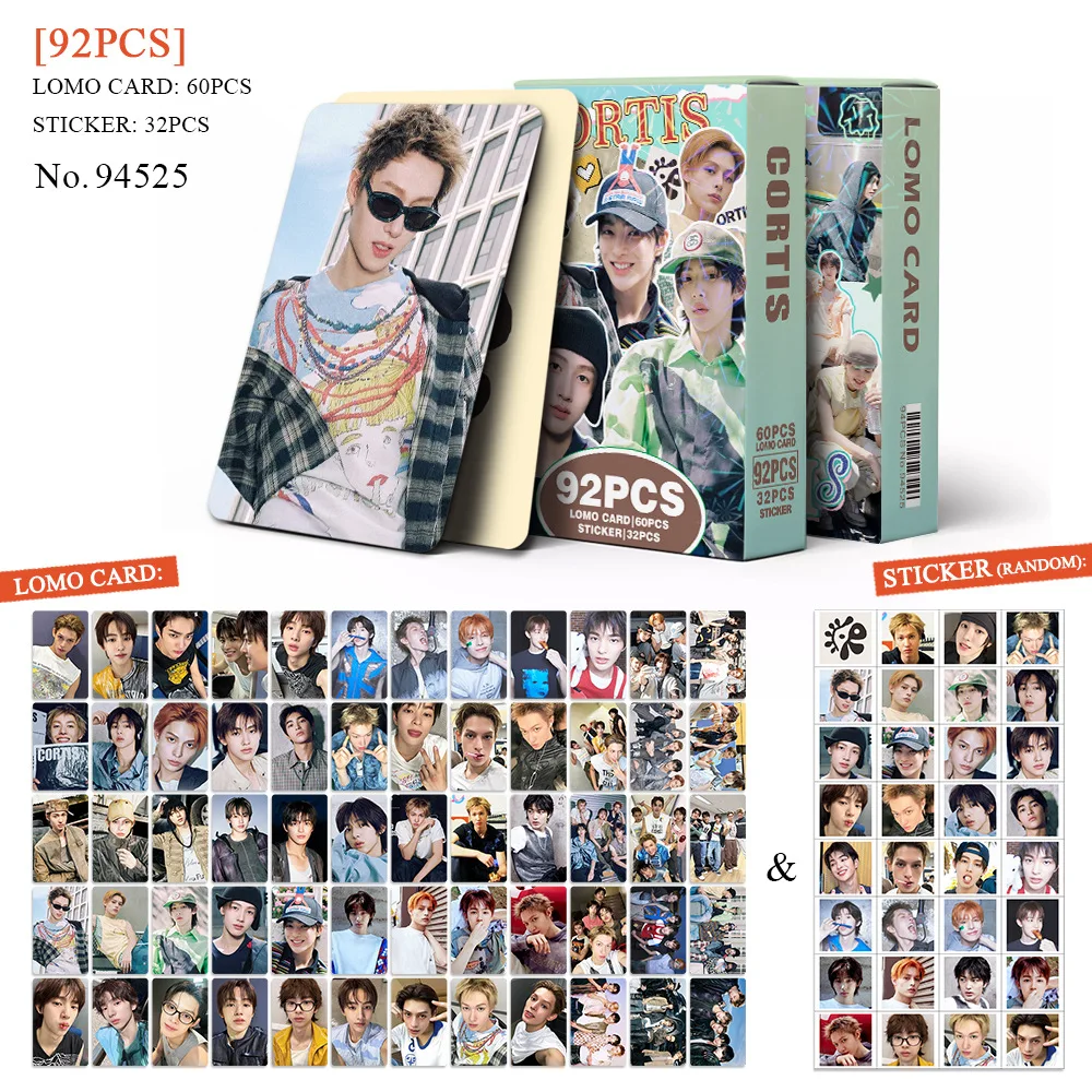 Image de Stickers K-pop Mini Cartes Photo - Collection de 92 Pièces