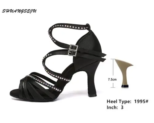 Image de Chaussures de Danse Latine Élégantes pour Femme