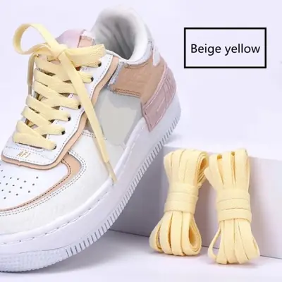 Image de Chaussures Plates Lacets Unis - Style Simple & Confortable