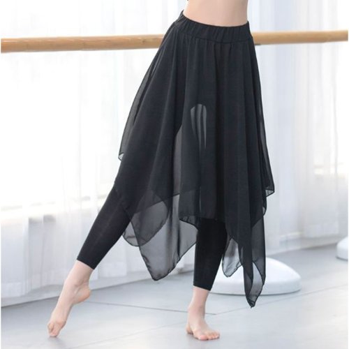 Image de Pantalon de Danse Palazzo Fluides Grande Taille