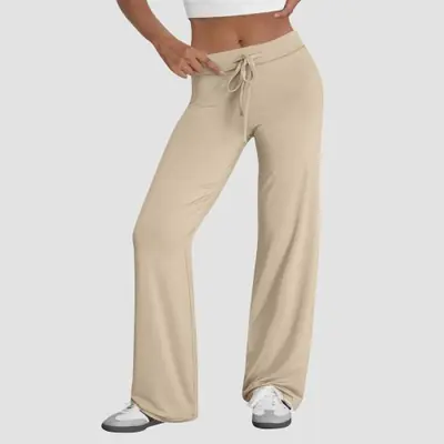 Image de Pantalon Yoga Large Femme - Confort & Style