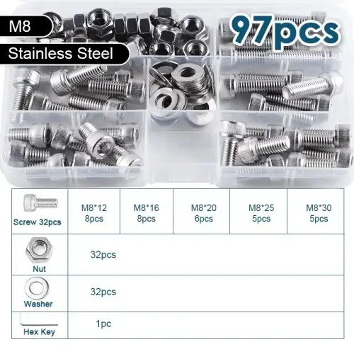 Ensemble M8 de 97 pièces