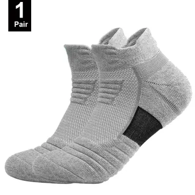 Chaussettes de Football Antidérapantes Homme - 3 Paires Coton Respirant