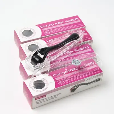 Image de Derma Roller 540 Points - Anti-Âge & Croissance Cheveux
