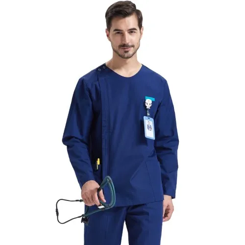 Azul marino largo