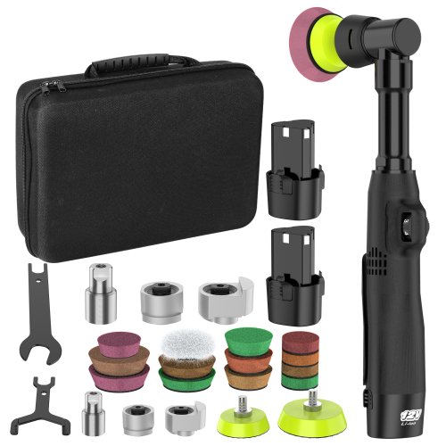 Immagine di Lucidatrice per auto senza fili 12V Lucidatrice per auto senza fili a 11 velocità Kit di cuscinetti ...
